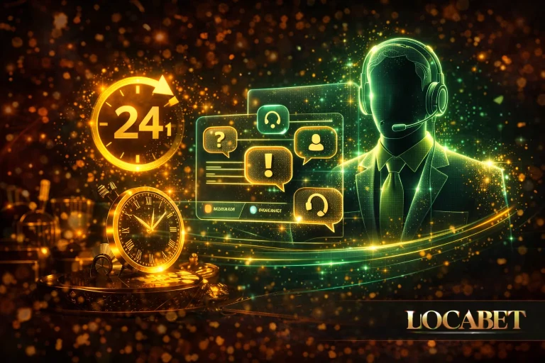 Locabet hesap yardım merkezi destek ekranı