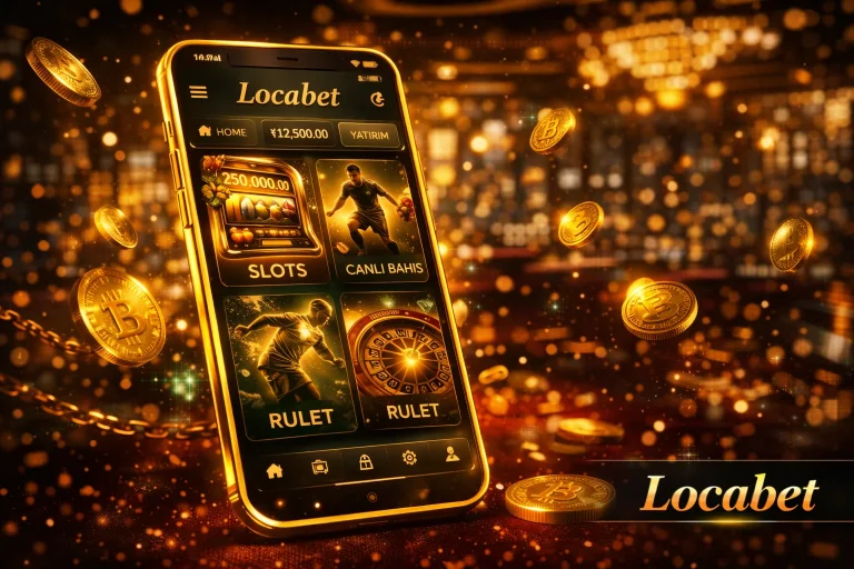 Locabet Mobil Uygulama Ekrani